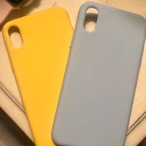 iPhone X Silicone Cases